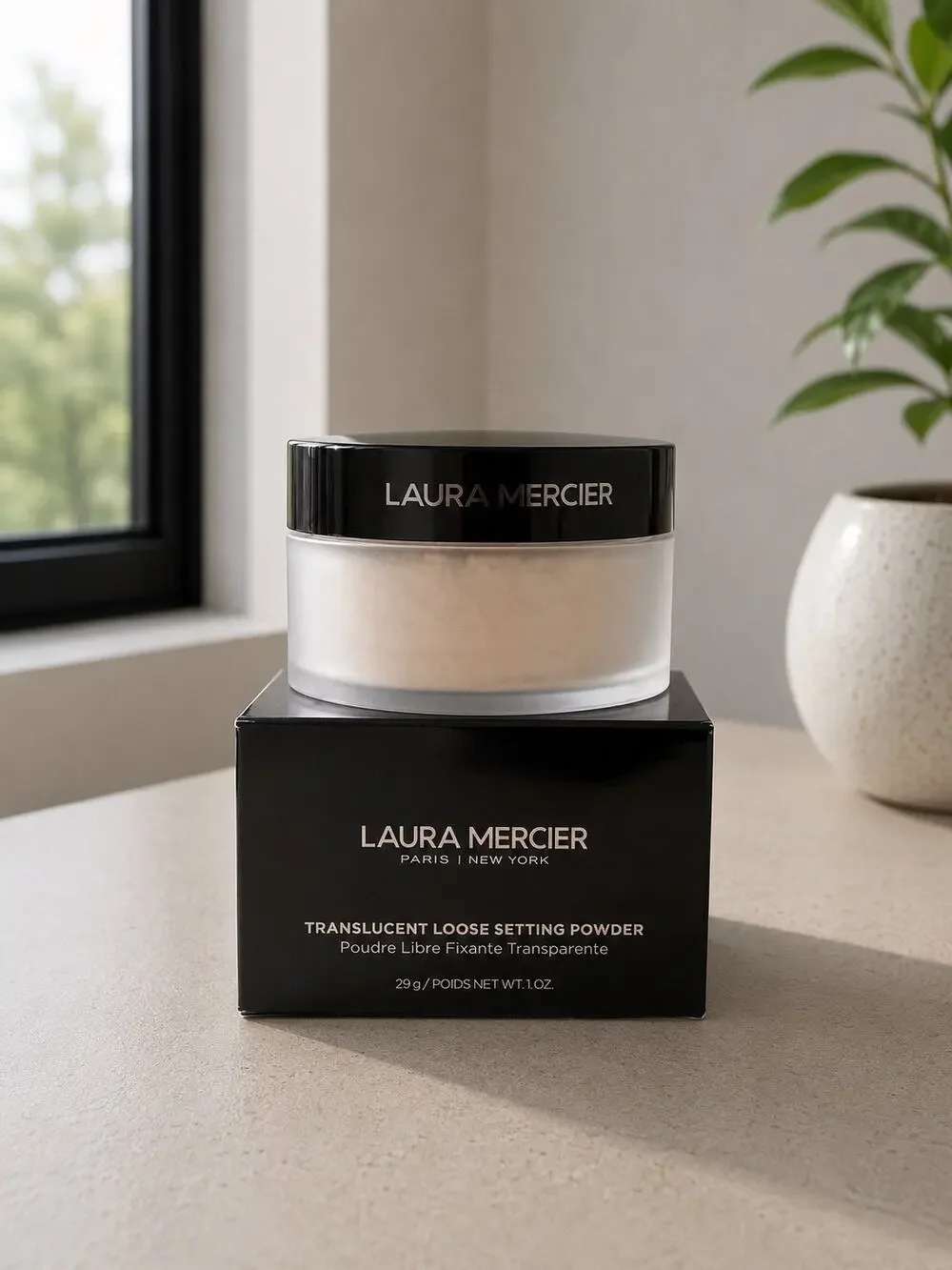 $43 New Laura Mercier Translucent Loose Setting Powder Full Size New Matte